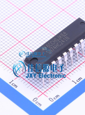 缓冲器/驱动器    SN74HC241N  TI()  PDIP-20