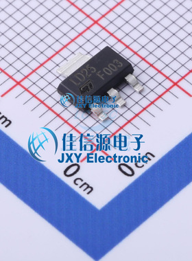 线性稳压器(LDO)  LD1117S25CTR  ST(意法半导体)  SOT-223