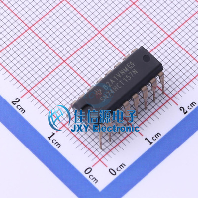 信号开关    SN74HCT157N  TI()  PDIP-16