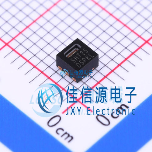 传感器   SHT25-TR-0.4KS  Sensirion(瑞士盛思锐)  DFN-6-EP
