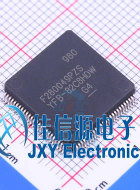 256KB单片机 F280049PZS TI LQFP-100(14x14) 100MHz 全新MCU