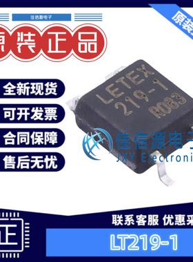 光耦 LT219-1 Letex(丽太) SOP-4 负载电压60V 连续负载电流1.3A