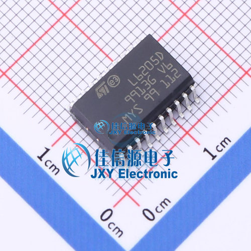 电机驱动芯片    L6205D  ST(意法半导体)  SOIC-20