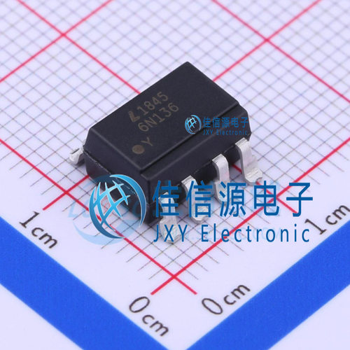 逻辑输出光耦 6N136S-TA1-L LITEON(光宝) SOP-8-2.54mm全新5kV