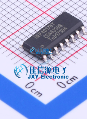 计数器/分频器     HEF4017BT,653   Nexperia(安世)  SOP-16