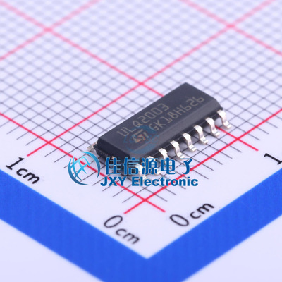 达林顿晶体管阵列   ULQ2003D1013TR  ST(意法半导体)  SOIC-16