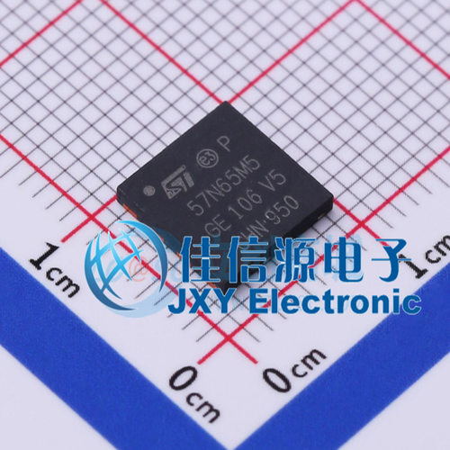场效应管(MOSFET)     STL57N65M5  ST(意法半导体)  PowerFLAT
