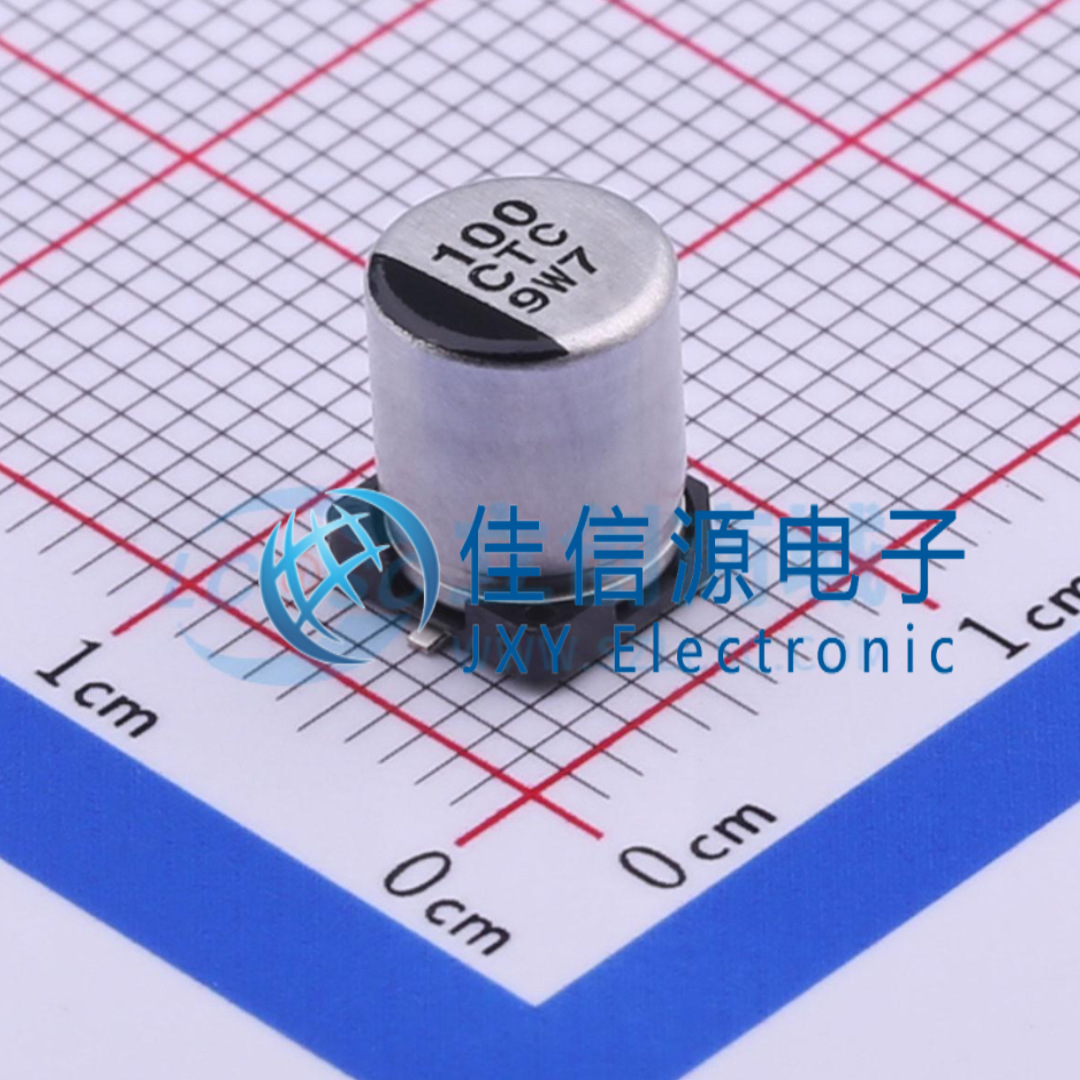 松下贴片电解电容 EEETC1C101XP 6.3x7.7 100uF ±20% 16V