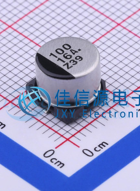 松下贴片电解电容 EEE1CA101AP 8x6.2 100uF ±20% 16V 全新