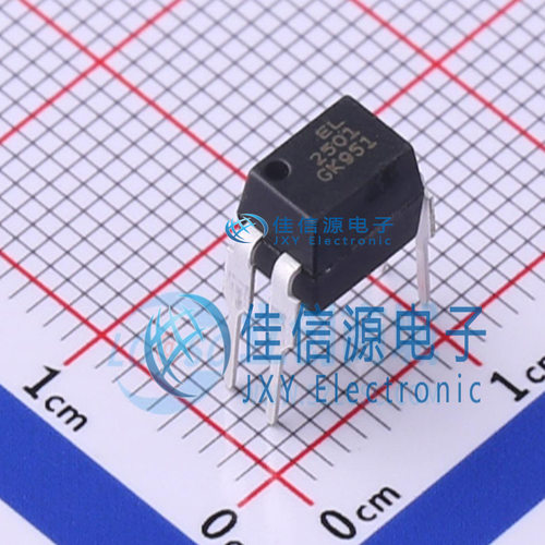光耦   EL2501(K)-G  EVERLIGHT(亿光)  DIP-4