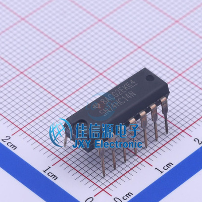 反相器SN74HC14NTI施密特触发器