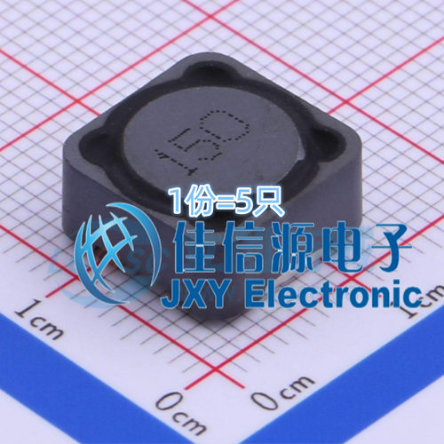 奇力新功率电感 SCDS125T-150M-N SMD 15uH 3.3A ±20%（5只）