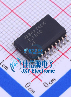 缓冲器/驱动器    SN74HCT240DWR  TI()  SOIC-20