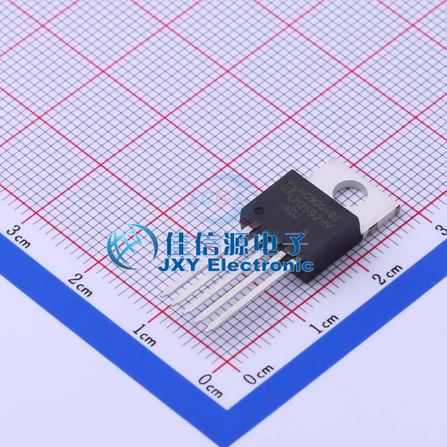 DC-DC电源芯片  LM2592HVT-ADJ  HGSEMI(华冠)  TO-220-5