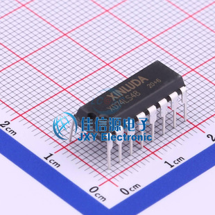 数码管驱动 XD74LS48 XINLUDA(信路达) DIP-16解码器驱动器共阴极