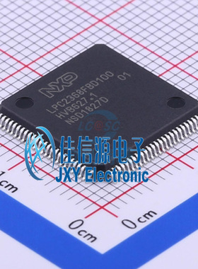 单片机 LPC2368FBD100,551 NXP(恩智浦) LQFP-100 全新MCU