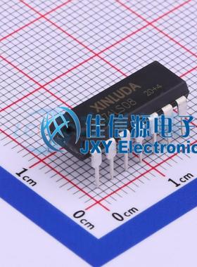 逻辑门 XD74LS08 XINLUDA(信路达) DIP-14与门4通道2输入全新