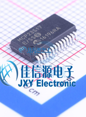 I/O扩展器 MCP23S17-E/SS  MICROCHIP(美国微芯)  SSOP-28