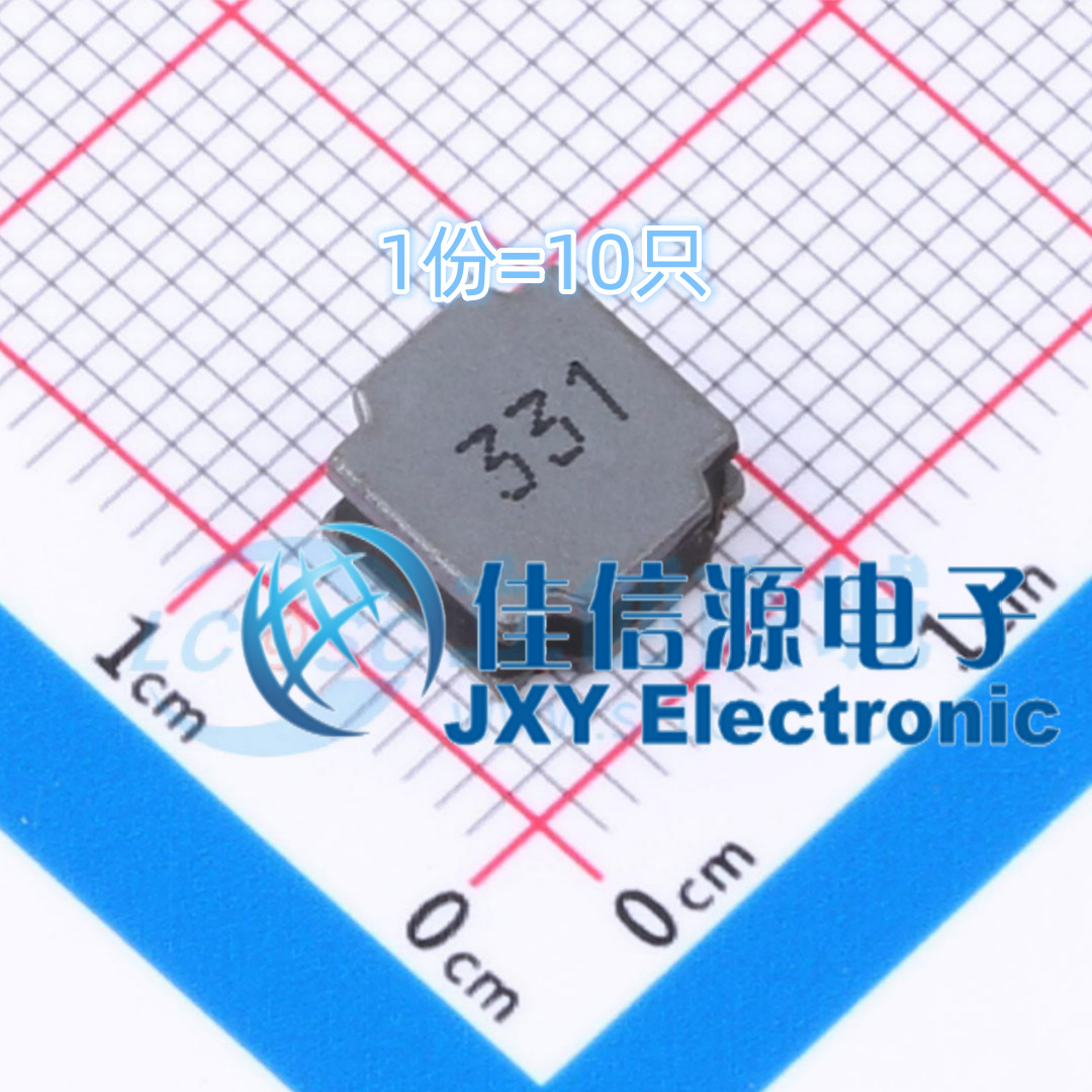 电感 APSWPA8040S331MTF APV(爱普微) 8x8mm 330uH 680mA（10只）