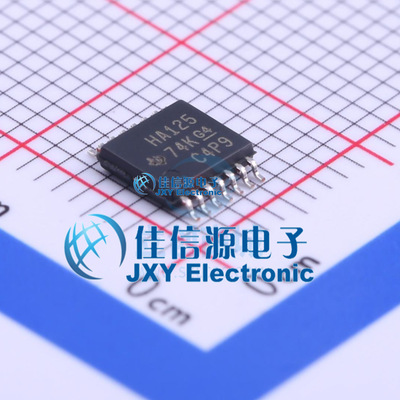 缓冲器/驱动器    SN74AHC125PWR  TI()  TSSOP-14