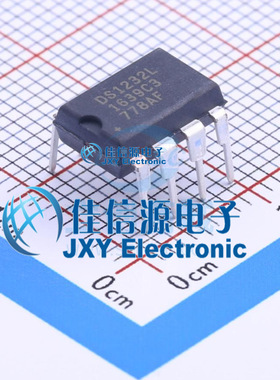 监控和复位芯片   DS1232LP+  MAXIM(美信)  DIP-8