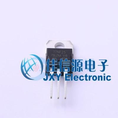 场效应管(MOSFET)     STP17NF25  ST(意法半导体)  TO-220AB-3