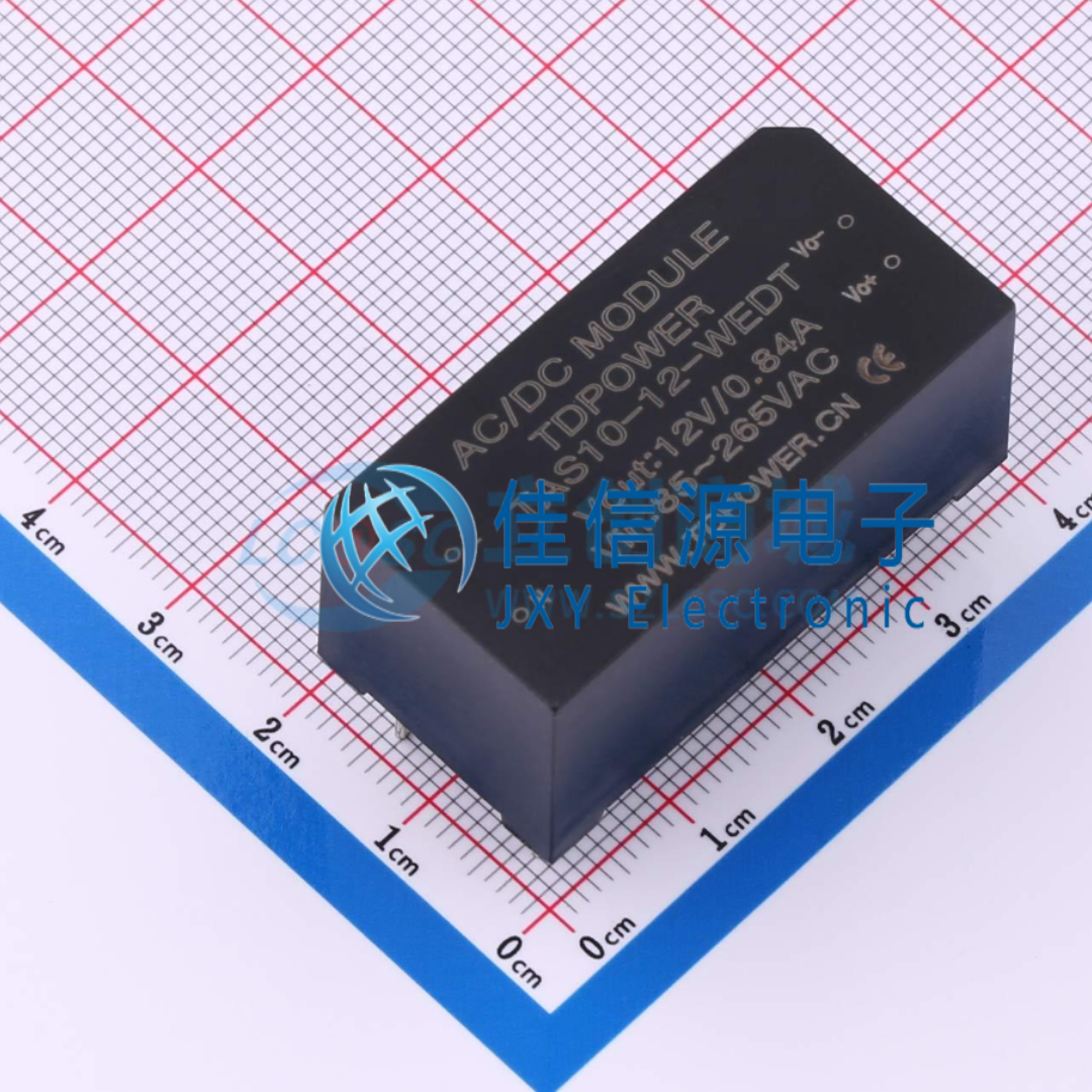 电源模块 TAS10-12-WEDT  TDPOWER(腾达) DIP,38x19mm 100V~370V