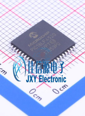 32KB单片机 PIC18LF4520-I/PT MICROCHIP(美国微芯) TQFP-44 全新