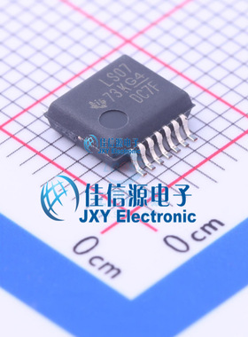 缓冲器/驱动器    SN74LS07DBR  TI(德州仪器)  SSOP-14