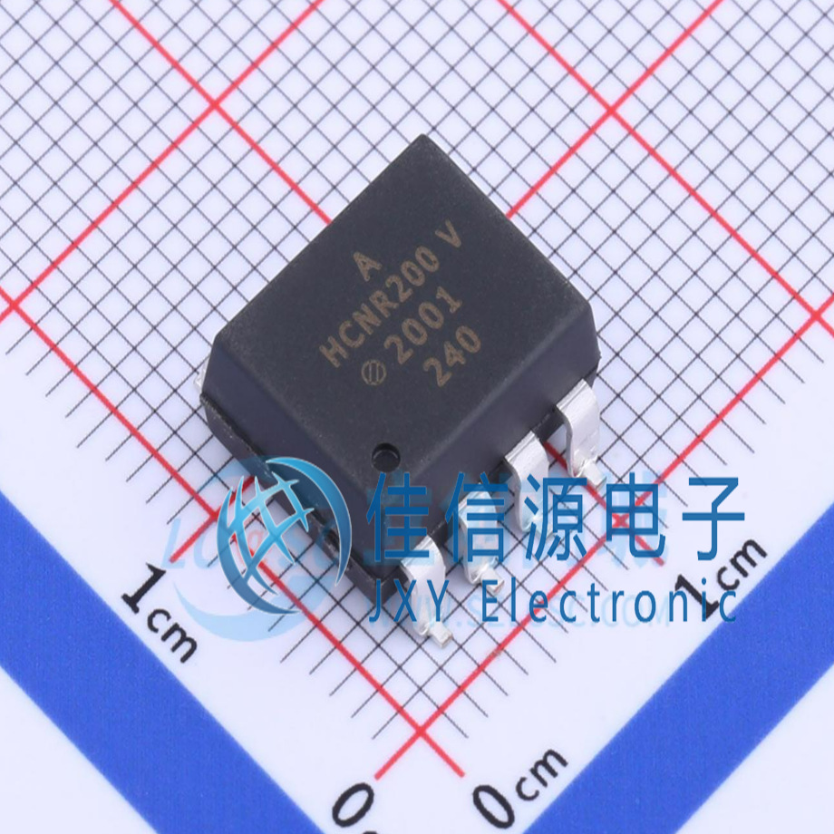 光耦  HCNR200-550E  AVAGO/安华高  SMD-8P