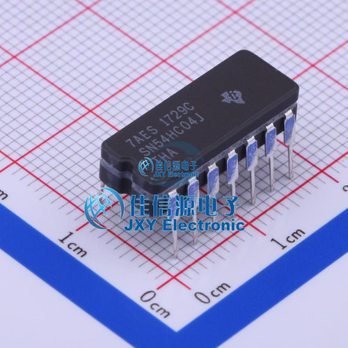 缓冲器/驱动器    SN54HC04J  TI(德州仪器)  CDIP-14