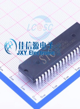 8KB单片机 STC89C52RC-40I-PDIP40 STC(宏晶) DIP-40 51系列全新