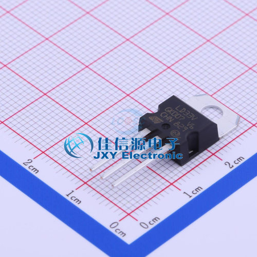 线性稳压器(LDO)   LD1117V33  ST(意法半导体)  TO-220