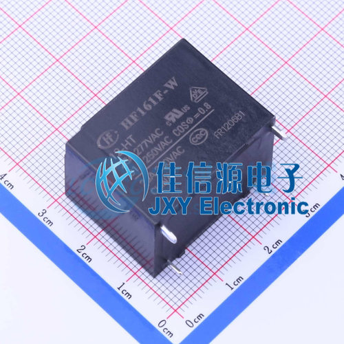 功率继电器      HF161F-W/12-HT  HF(宏发)