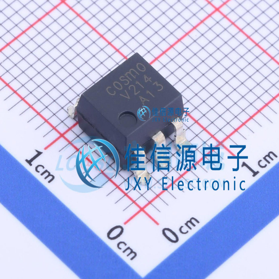 固态继电器 KAQV214A cosmo(冠西) SMD-6P 负载电压400V