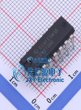 逻辑门     CD4073BE  TI()  PDIP-14