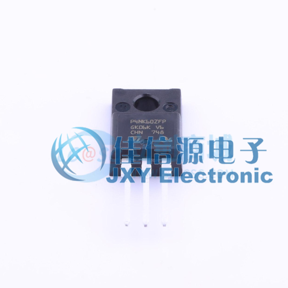 场效应管(MOSFET) STP4NK60ZFP ST(意法半导体) TO-220