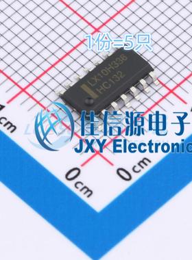 逻辑门 SN74HC132DR(LX) LX(灵星芯微) SOP-14与非门4通道(5只)