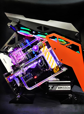 I9 11900K/RTX3080TI全机水冷游戏电脑电竞酒店主机赛博朋克2077