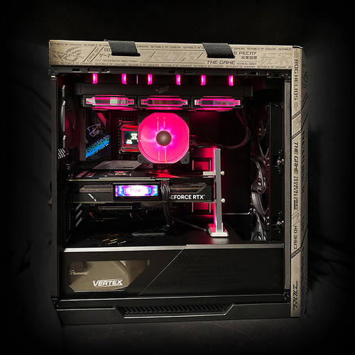 I9 13900KS/RTX4070TI太阳神 信仰玩家国度一体水冷游戏电竞主机