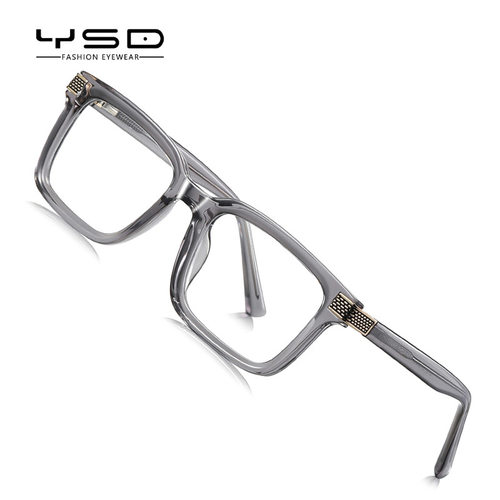 LS106欧美风ins个性方框潮男TR90韩版眼镜架弹簧插芯镜腿独立网站