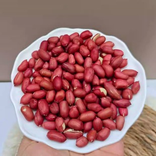 红衣花生不带壳花生米去壳去皮花生仁煲汤煲粥五红汤料食材