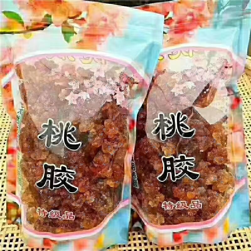 云南天然食用桃胶皂角米雪燕500g桃花泪桃树胶精品无杂质包邮