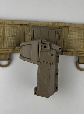 molle茉莉浪人腰封可带灯下挂战术快拔枪套G18C P320 M18 G17 G19