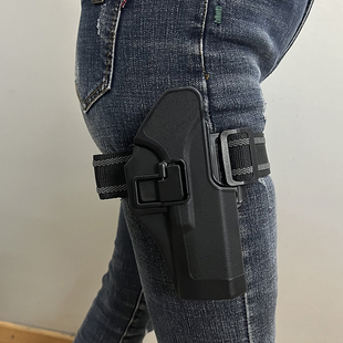 TP9 P226 格洛克简易绑腿枪套战术快拔套COS道具演出通用G17 1911