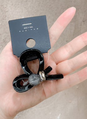 nyunyu中号珍珠抓夹半扎后脑勺夹