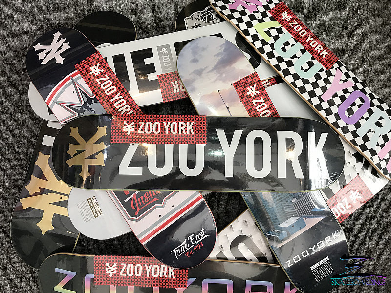 Zoo York滑板 双翘滑板板面 进口 送砂纸 纽约 JENNA 南宁滑板店