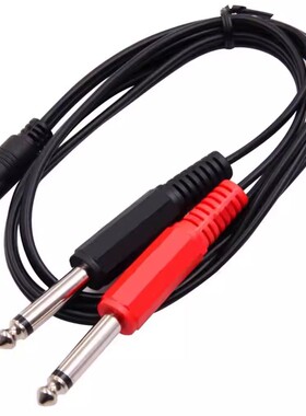 音箱外放线 con艾肯声卡连接音响线2/4/6nano micu双6.5公转3.5母