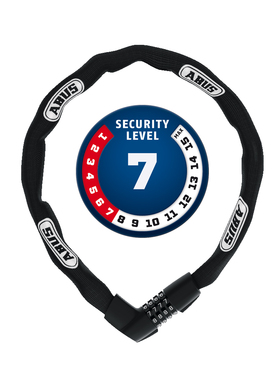 德国ABUS车锁山地公路车密码锁防盗锁电动车摩托车链条锁门锁配件