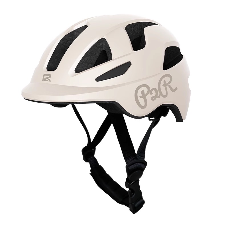 P2R儿童自行车头盔男女宝宝孩子防护套装CE认证青少年安全帽带灯